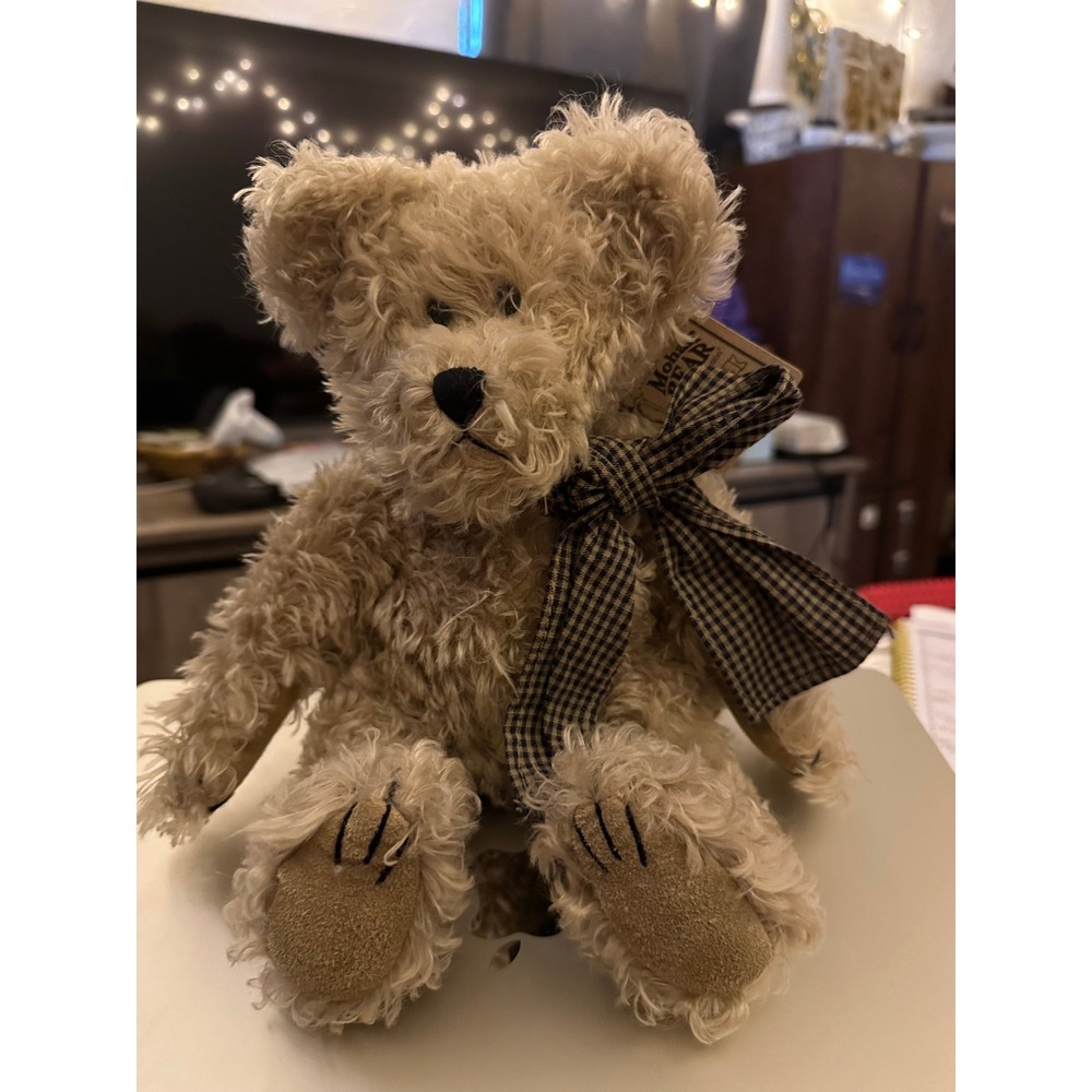 Boyds Bear Mohair Collection Certificate 17115 Collectible Teddy